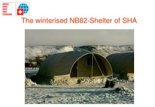 The winterised NB82-Shelter of SHA