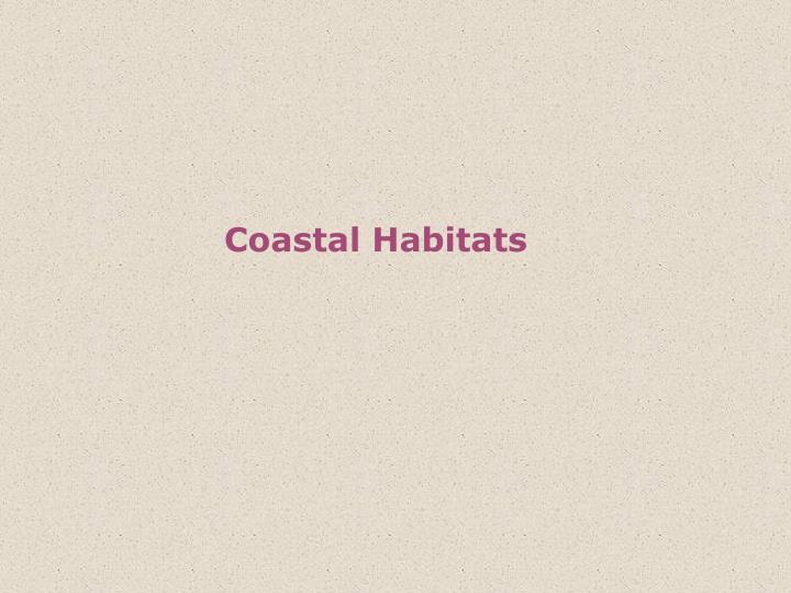 coastal habitats
