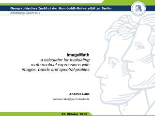 imageMath a calculator for evaluating mathematical expressions with