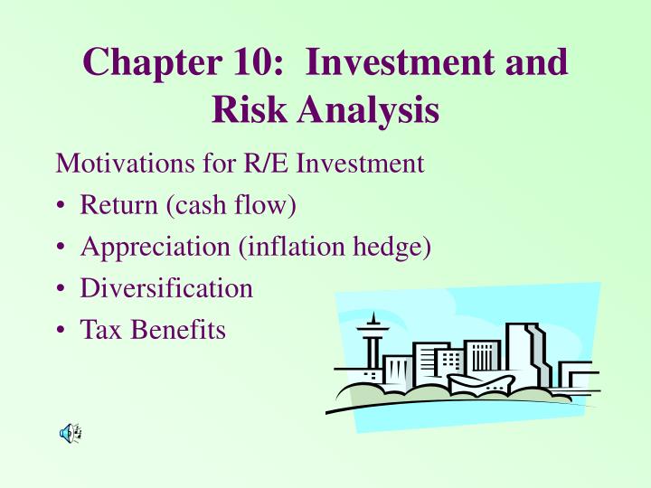 chapter 10 investment and risk analysis
