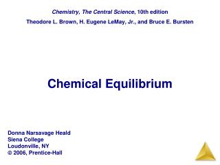 Chemical Equilibrium