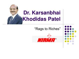Dr. Karsanbhai Khodidas Patel