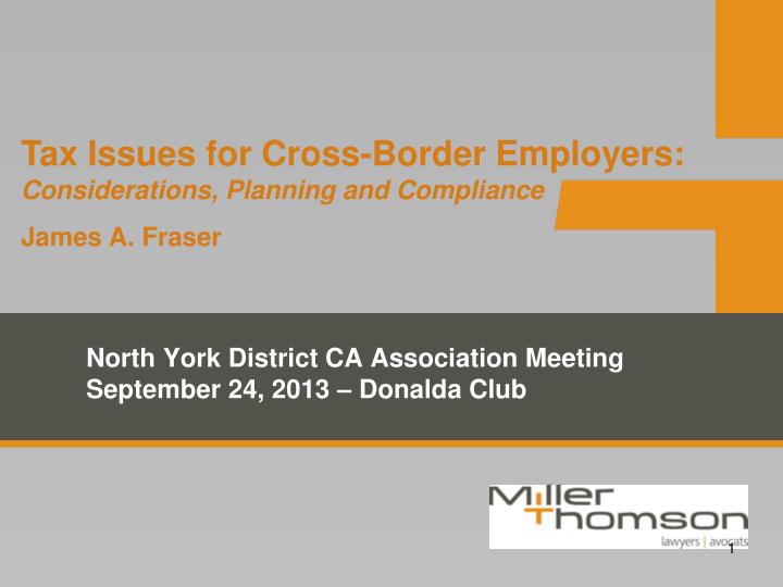north york district ca association meeting september 24 2013 donalda club
