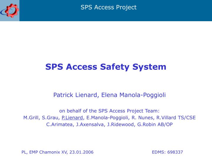 sps access safety system