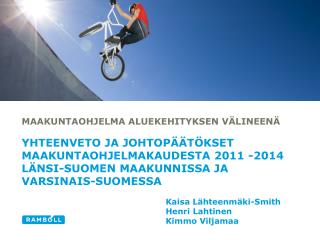 maakuntaohjelma aluekehityksen v lineen