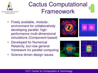 Cactus Computational Frameowork