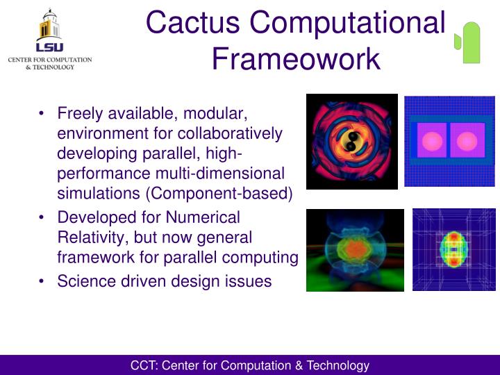cactus computational frameowork