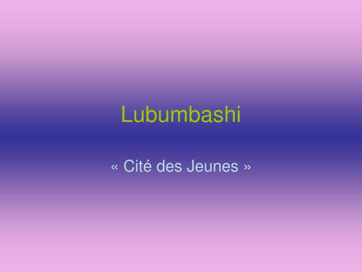 lubumbashi