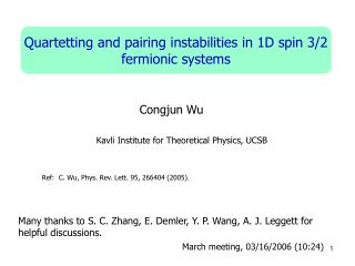 Quartetting and pairing instabilities in 1D spin 3/2 fermionic systems