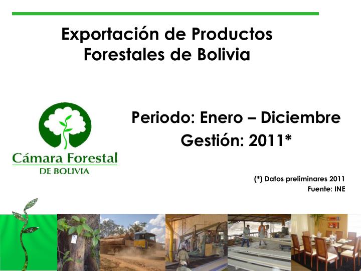 exportaci n de productos forestales de bolivia