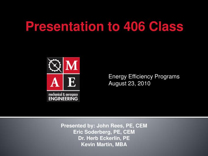 energy efficiency programs august 23 2010