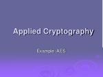 Applied Cryptography - slide 1
