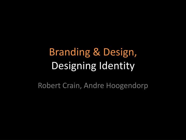 branding design designing identity