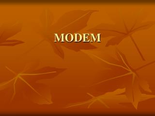 modem