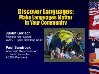 Discover Languages: Make Languages Matter in Your Community