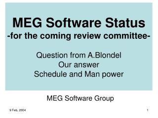 MEG Software Group