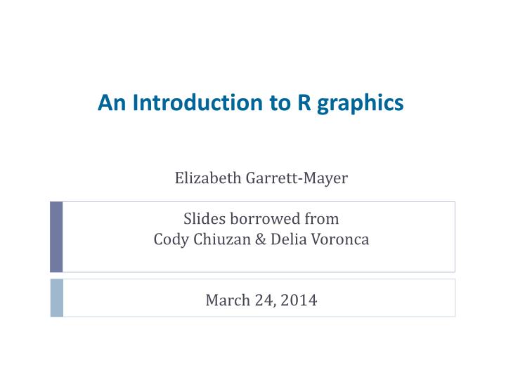 an introduction to r graphics