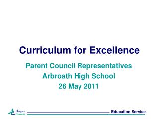 Curriculum for Excellence