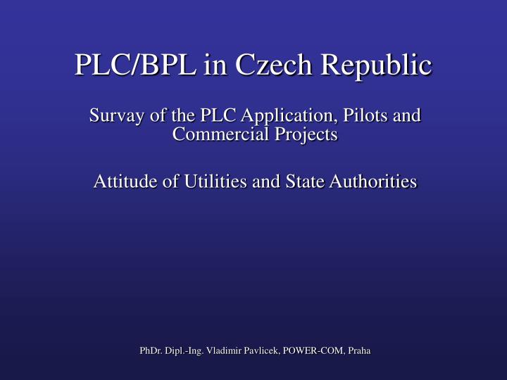 plc bpl in czech republic