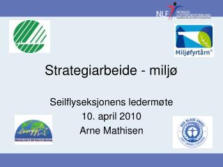 strategiarbeide milj