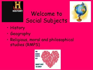 Welcome to Social Subjects