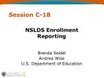 Understanding Enrollment Reporting Requirements for Federal Student Loan Compliance - slide 1