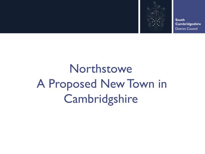northstowe a proposed new town in cambridgshire