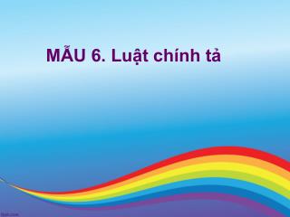 m u 6 lu t ch nh t