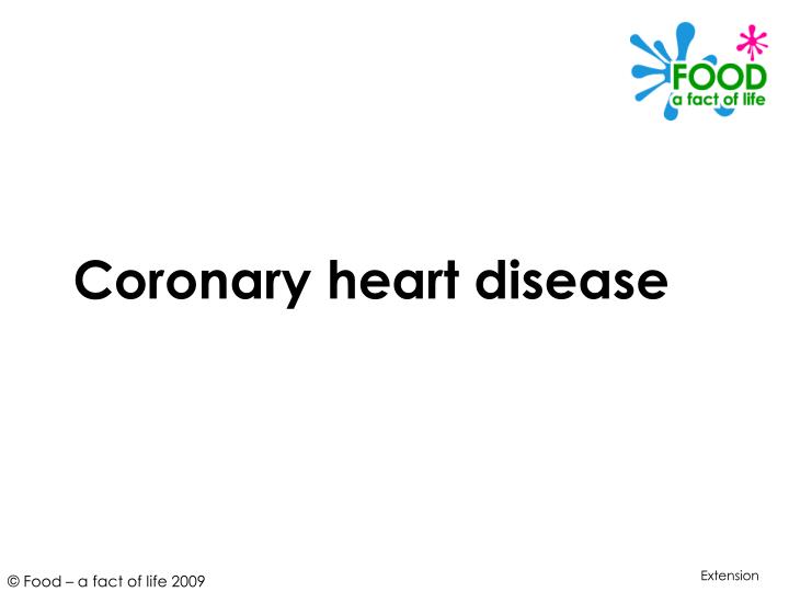 coronary heart disease