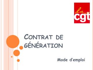 contrat de g n ration