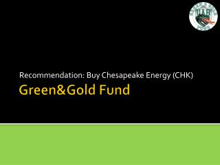 Green&amp;Gold Fund