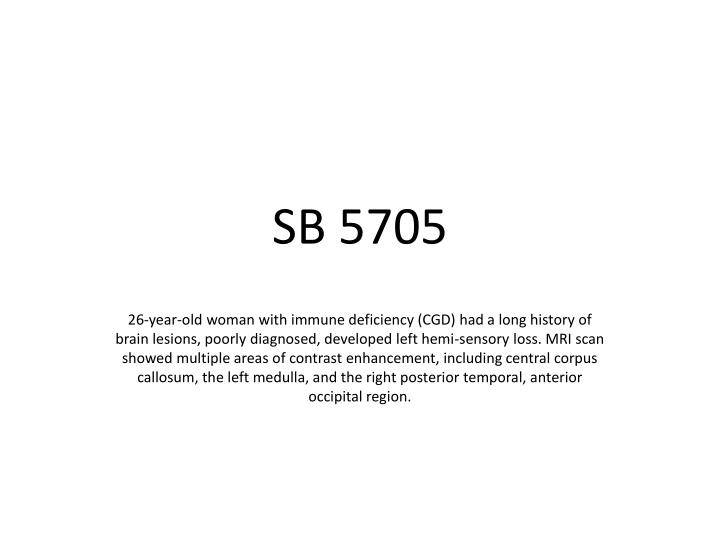 sb 5705