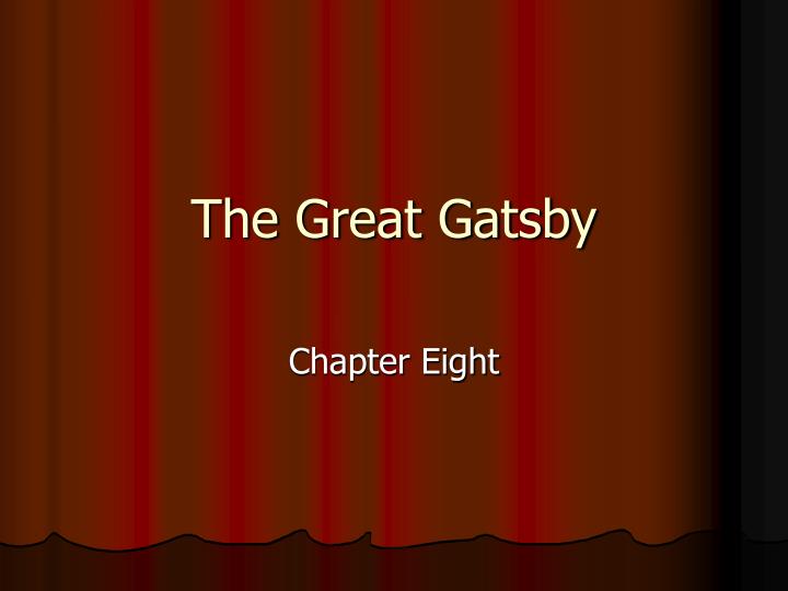 the great gatsby