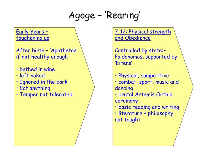 agoge rearing