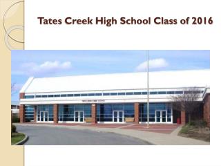 Tates Creek High School Class of 2016