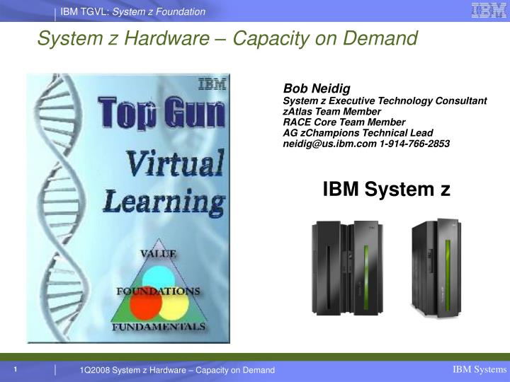 system z hardware capacity on demand