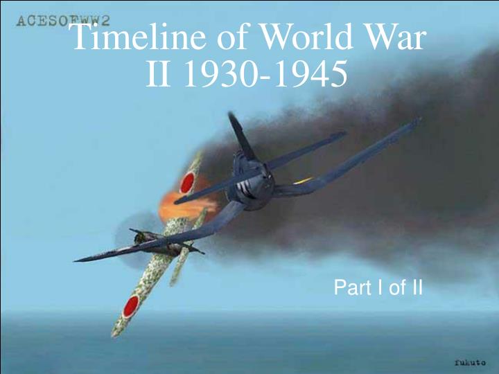 timeline of world war ii 1930 1945