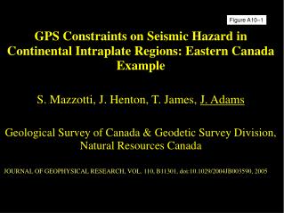 GPS Constraints on Seismic Hazard in Continental Intraplate Regions: Eastern Canada Example