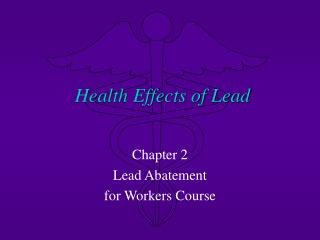 Health Effects of Lead