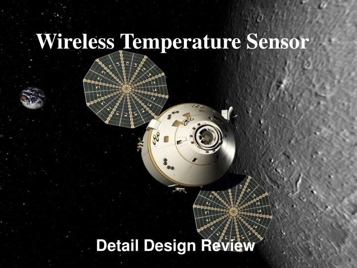wireless temperature sensor