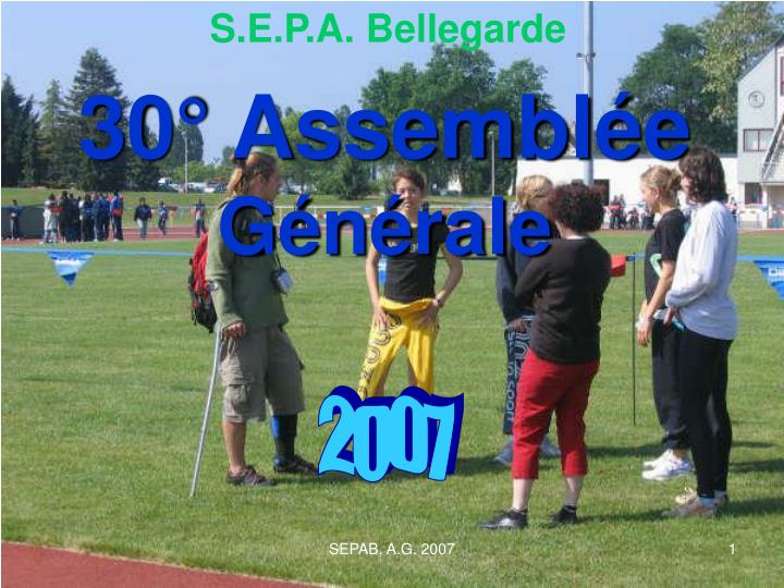 30 assembl e g n rale