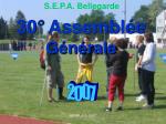 30° Assemblée Générale - slide 1