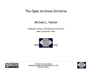 The Open Archives Initiative