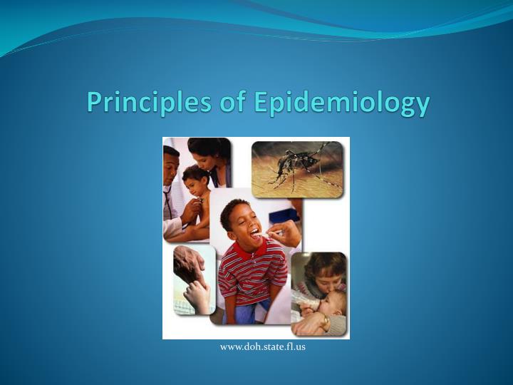 principles of epidemiology