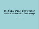 Ppt - The Impact Of Technology On Communication Powerpoint Presentation 