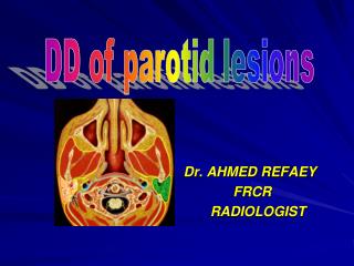 Dr. AHMED REFAEY FRCR RADIOLOGIST