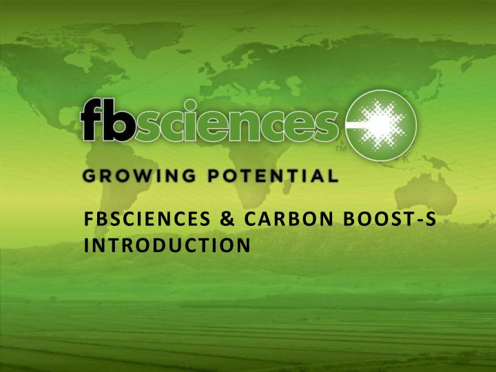 fbsciences carbon boost s introduction