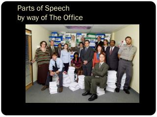 Parts of Speech by way of The Office