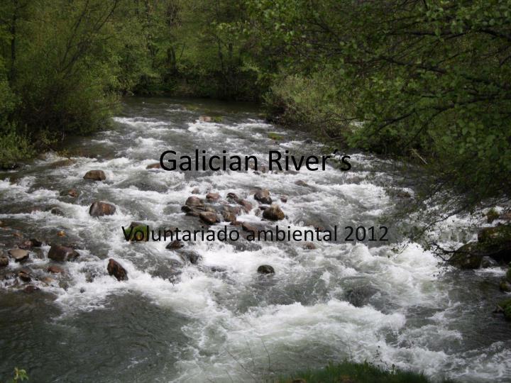 galician river s