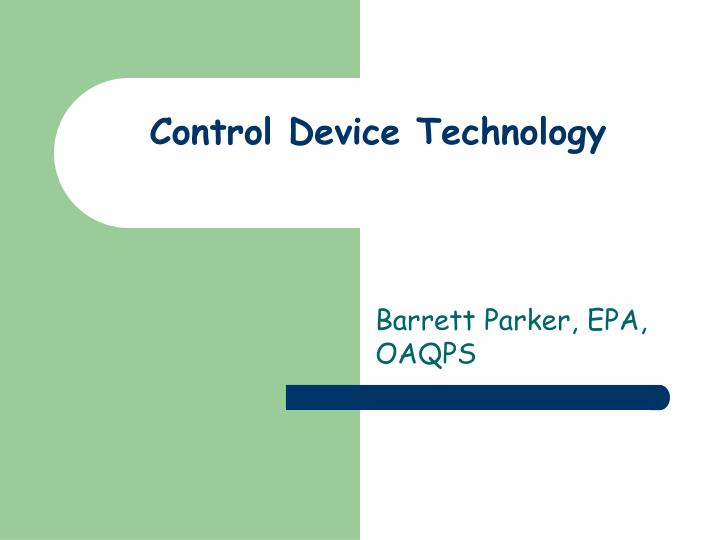 control device technology